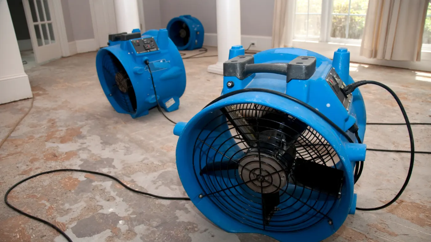 Water damage restoration by Charlottesville Water Restoration near Ingalls, IN